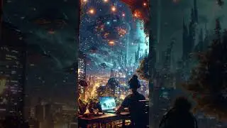 Urban Odyssey: A Lofi Night in the Future City #lofi #futurecity  #scfi #relaxingmusic
