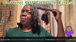 #Sisterlocks Thoughts  of #CuttingOff #Colored Hair & #StylingLocs 422