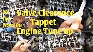 Honda City 97 model / Valve Clearance/ Tappet / Engine Tune up DIY my Project car. pt5