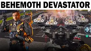 WAR ROBOTS 2022 ЭФФЕКТИВНОСТЬ РОБОТА БЕГЕМОТ НА ЗВУКОВЫХ ПУШКАХ ДЕВАСТАТОР