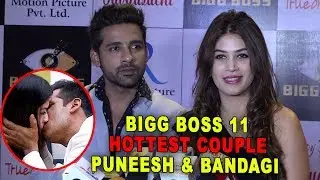 Bigg Boss 11 Hottest Couple Puneesh Sharma & Bandagi Kalra At Sabyasachi Birthday Party 2018