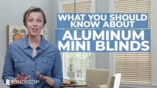 Custom Aluminum Mini Blinds | Window Covering Ideas