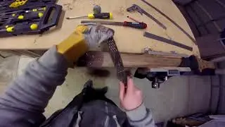 Nightingale Guitars - Rough Neck Carving