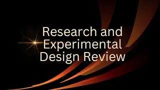 Experimental Design DRIPBL