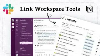 How to add Notion with Slack (Productivity Setup)