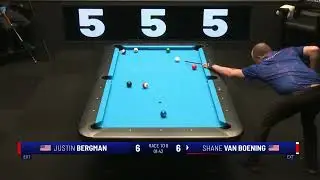 🎱 𝙁𝙐𝙇𝙇 𝙈𝘼𝙏𝘾𝙃 &ndash; 𝘾𝙋𝘽𝘼 𝙉𝘼𝙏𝙄𝙊𝙉𝘼𝙇 𝙊𝙋𝙀𝙉 𝙁𝙄𝙉𝘼𝙇! 🎱Shane Van Boening vs. Justin Bergman . 