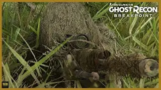 Ghillie Suit Slow Stealth and Airstrike Gameplay | Ghost Recon Breakpoint [Elite / Extreme / No Hud]