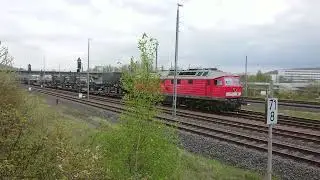 232 571-0 bei der Ausfahrt in Gera
