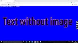 How to write text into webpage with html