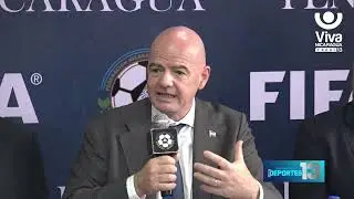 Presidente de FIFA visita Nicaragua para fortalecer el fútbol