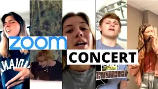 I hosted a Zoom Concert for my talented friends!