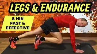 Beginner leg endurance workout | at home leg workout | no equipment workout
