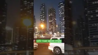Dubai&rsquo;s Busy Streets &ndash; Day vs Night Energy 🌆✨