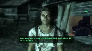 Fallout 3 GOTY Edition (Blind) Part 11 - Discovering Big Town & Arefu