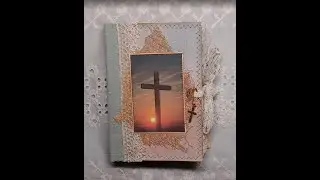 Vintage Look Prayer Junk Journal, Faith Journal, Spiritual Diary SOLD