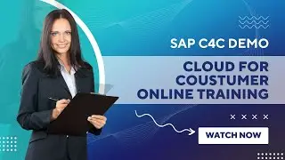 SAP C4C Online Training | SAP C4C Technical Tutorial | Part 1 | MVA