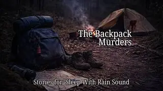 True Crime Story For Sleep With Black Screen and Rain Sound- Episode 14