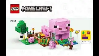 LEGO Instructions | Minecraft | 21268 | The Baby Pig House