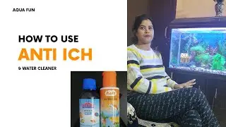 How to Use Anti Itch & Ultra Water Clear Medicines in Aquariums || RIDALL || AQUA FUN