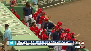 Red Sox announce spring training 2019 schedule