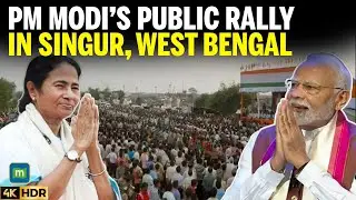 PM Modi in Singur: Mega Development Projects Launched | Public Meeting in West Bengal