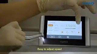 How To Use YUSENDENT COXO C PUMA Master Dental Electric Endo Motor with 6:1 & 1:5 Contra Angle