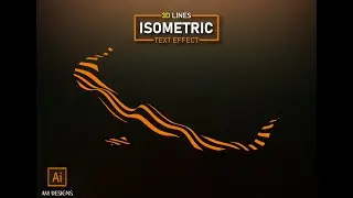 How to Create a 3D Isometric Text Effect in Adobe Illustrator