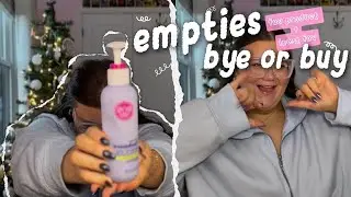 November & December empties!!