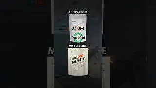 Asitis Atom vs Muscleblaze Fuelone Whey Protein | #shorts #youtubeshorts #fitinsider
