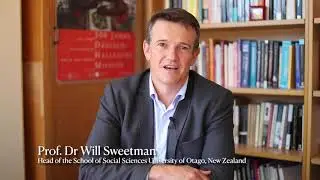Advisory board Greeting message  |  Prof. Dr Will Sweetman, University of Otago
