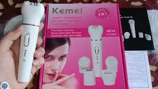 ريفيو عن جهاز كيمي 5 في 1لإزاله شعر الوجه والجسم جربت جهاز Kemei وانصدمت من نتيجته 
