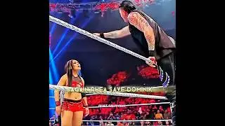 Rhea Ripley Saves Dominik Mysterio & Dominik help Rhea Ripley 👀 Edits #wwe #rhearipley #dominik