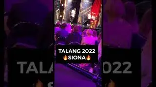 TALANG 2022🔥 SIONA LIVE MUSIC | Swedish rapper