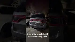Full Video on this Copart Durango coming soon! #copart #auction #diy #custom #dodge #durango #fyp