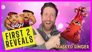 Two Masks Revealed on The Masked Singer Tonight | Googly Eyes Unmasked + Surprise Exit