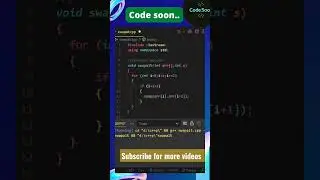 Swap Alternate elements in an array C++ || c++ program || 