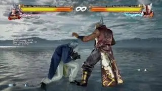 Tekken 7 Lee Chaolan Juggle Combo Compilation