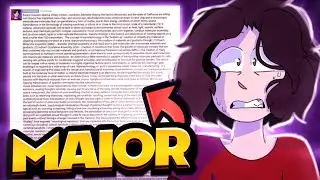 EU ENCONTREI O MAIOR COMENTÁRIO DO YOUTUBE! (70 MIL CARACTERES)