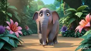  Cute Baby Elephant and The Magical Bubble! 🐘🫧 #shorts #shortsforkids #cartoon
