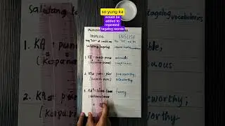 обучающие видео на тагальском языке #learntagalogph