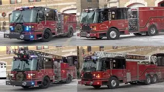 Orange FD Structure Fire Response
