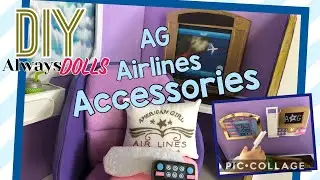 DIY American Airlines Plane Accessories