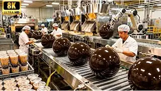 Inside a Bubble Tea Pearl Factory &ndash; Full Boba Manufacturing Process (From Starch to Packaging)