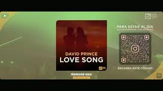 David Prince  - Love song 💿Radio Edit