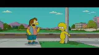 The Simpsons Movie: Nelson says to Lisa, 'Haw Haw' | The Simpsons Catchphrase