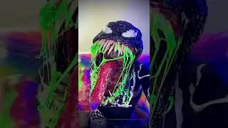МЫ &mdash; ВЕНОМ 🖤 #макияжвенома #sfx #venom3 #cosplay #marvel #marvelstudios #marvelcomics #хеллоуин