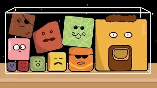 SQUARE WATERMELON - Watermelon Game Square Fruits (2048 Cubes)  Merge Blocks, Satisfying Games!