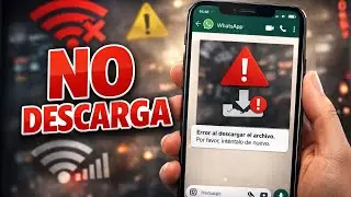 Whatsapp NO ME DEJA DESCARGAR ARCHIVOS MULTIMEDIA 😡📂 SOLUCI&Oacute;N DEFINITIVA
