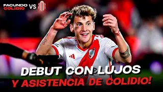 ¡DEBUT EN EL MONUMENTAL CON ASISTENCIA DE COLIDIO! 🤯