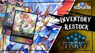 Shadowverse Evolve Booster Box Opening - TCGplayer Inventory Restocking - Flame of Laevateinn